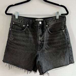Madewell Relaxed Mid-Length Denim Shorts | Size 27